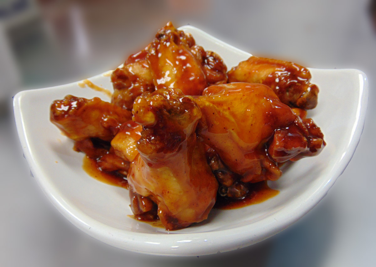 Bourbon Molasses Wings